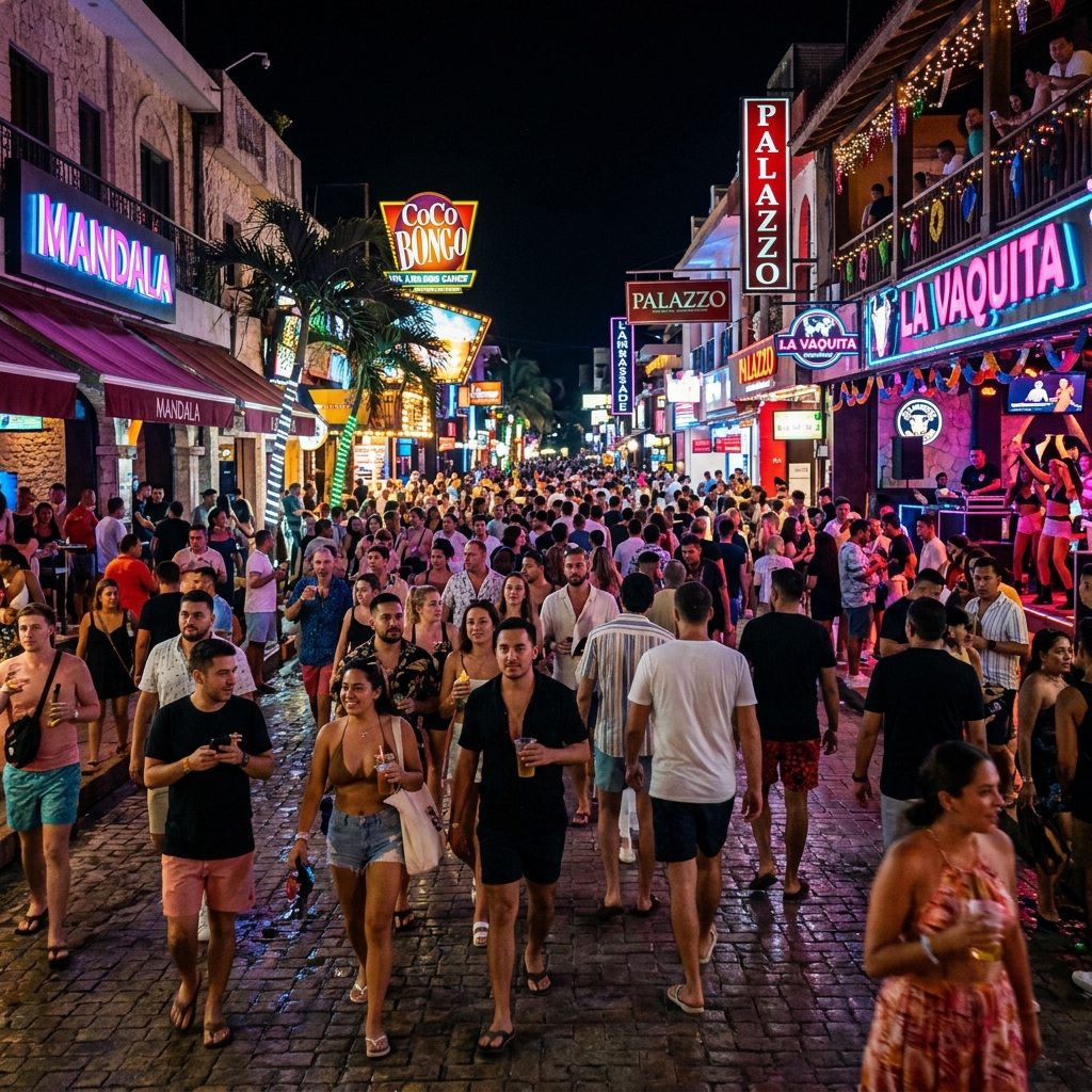 Calle 12 Playa del Carmen — The Complete Nightlife Street Guide 2026