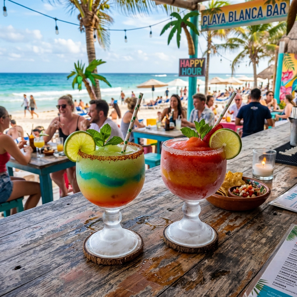 Happy Hour in Playa del Carmen — Best Deals and Where to Find Them 2026